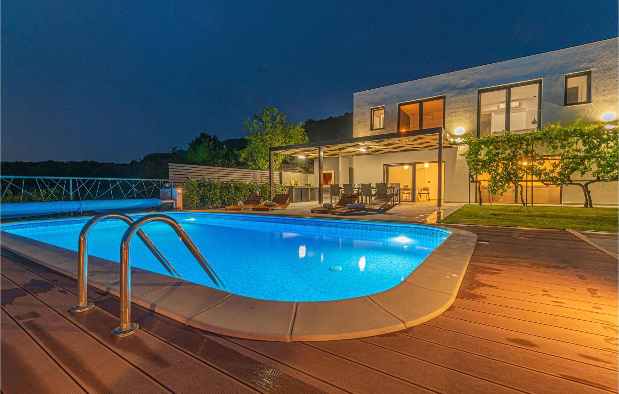 Lovely Home In Sibenik With House Sea View Екстериор снимка