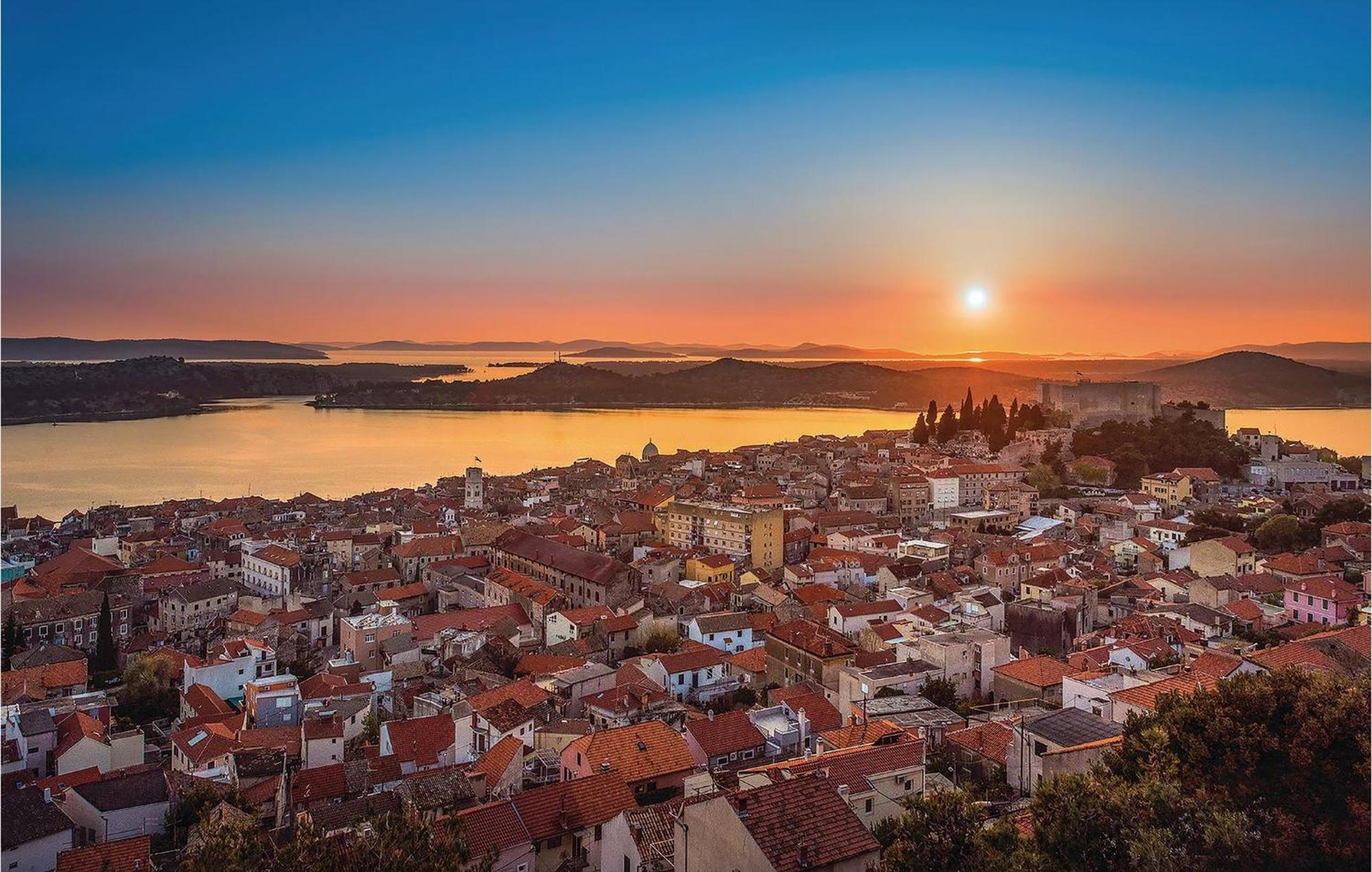 Lovely Home In Sibenik With House Sea View Екстериор снимка