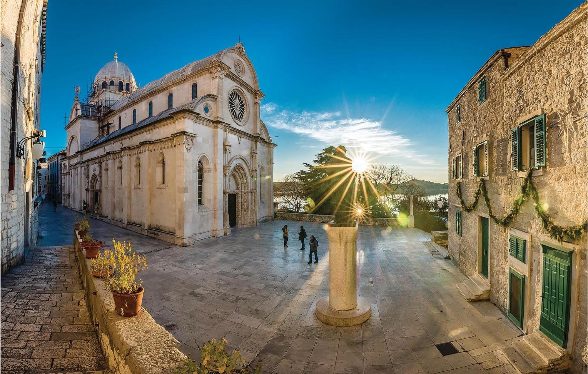 Lovely Home In Sibenik With House Sea View Екстериор снимка